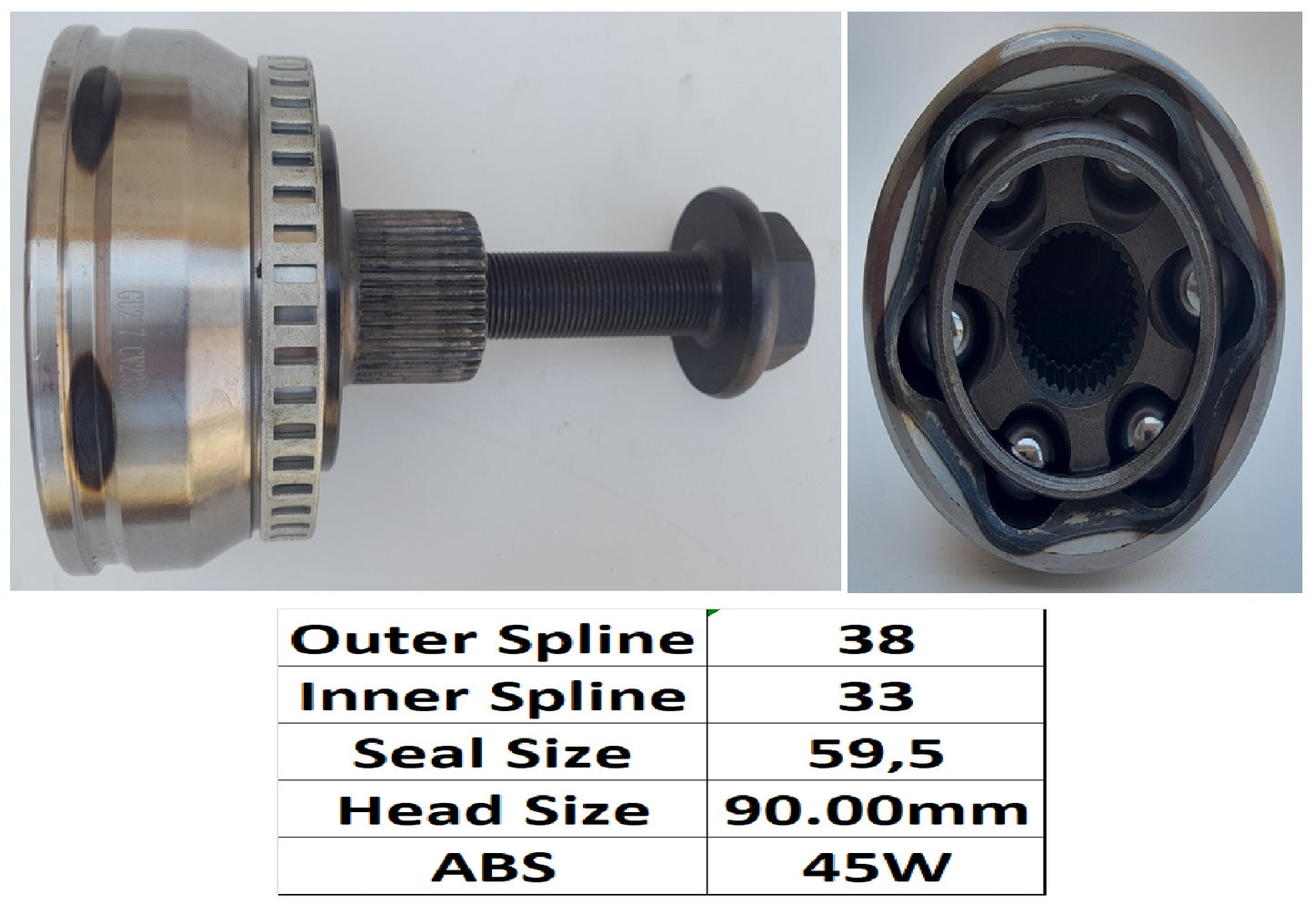 A4 1.8T/2.0 B6 01- - OUTER (A