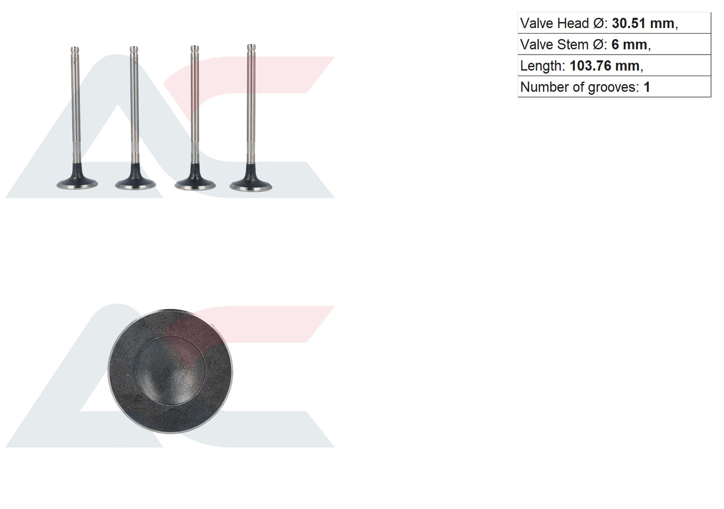 3RZ EXAUST VALVE 16V