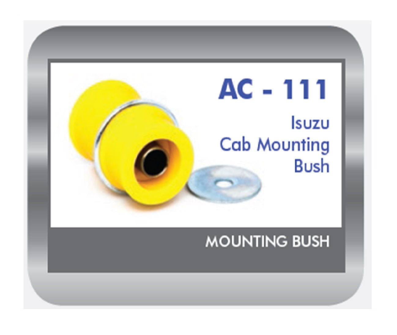 ISUZU CAB MOUNTING BUSH