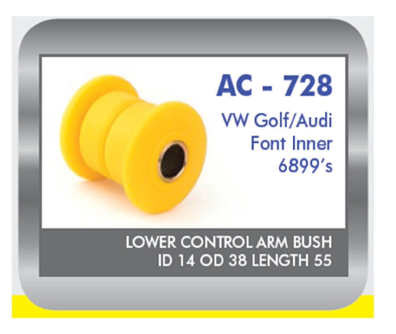VW GOLF/JET/AUD LCA BUSH FRO