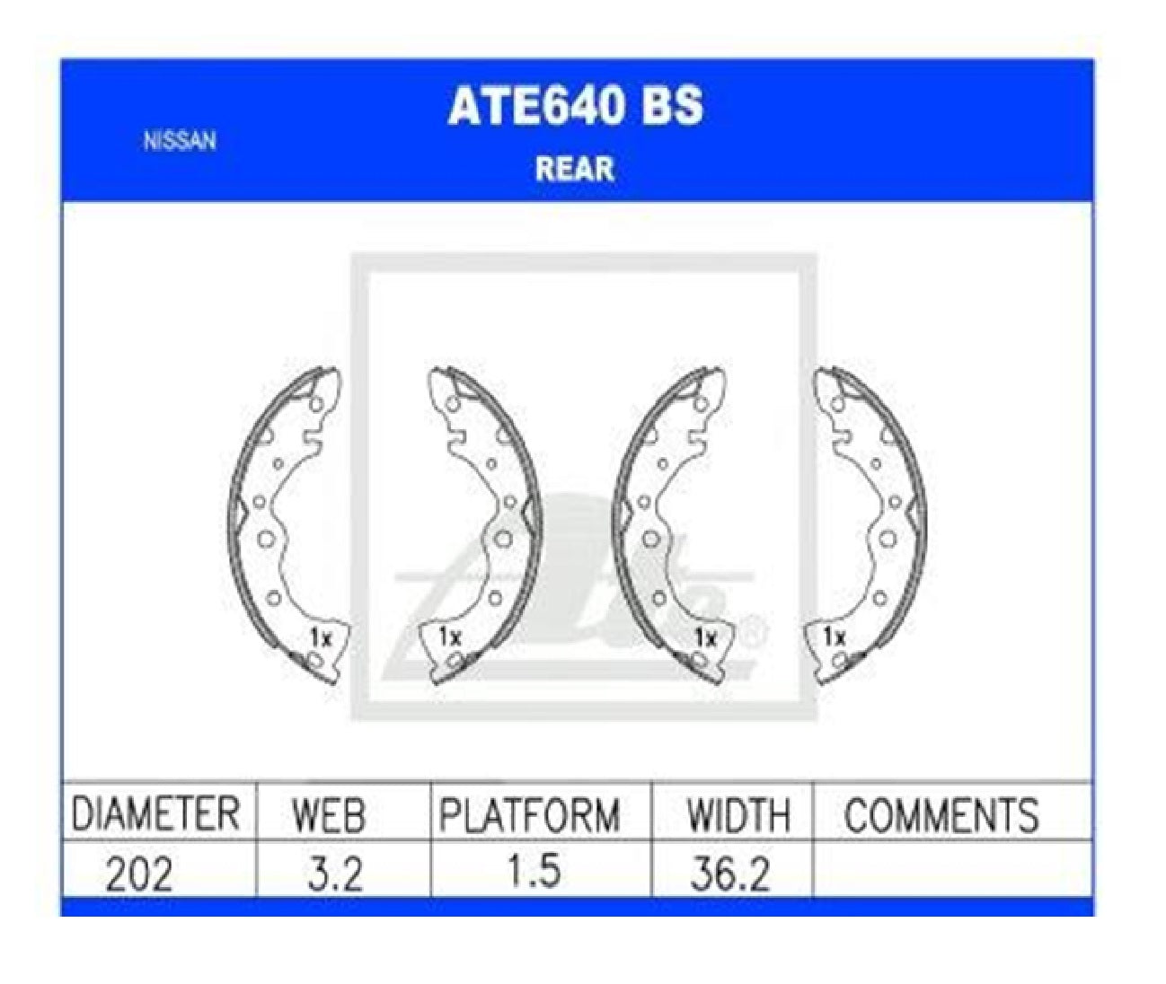 ALMERA 160 16V 01-06