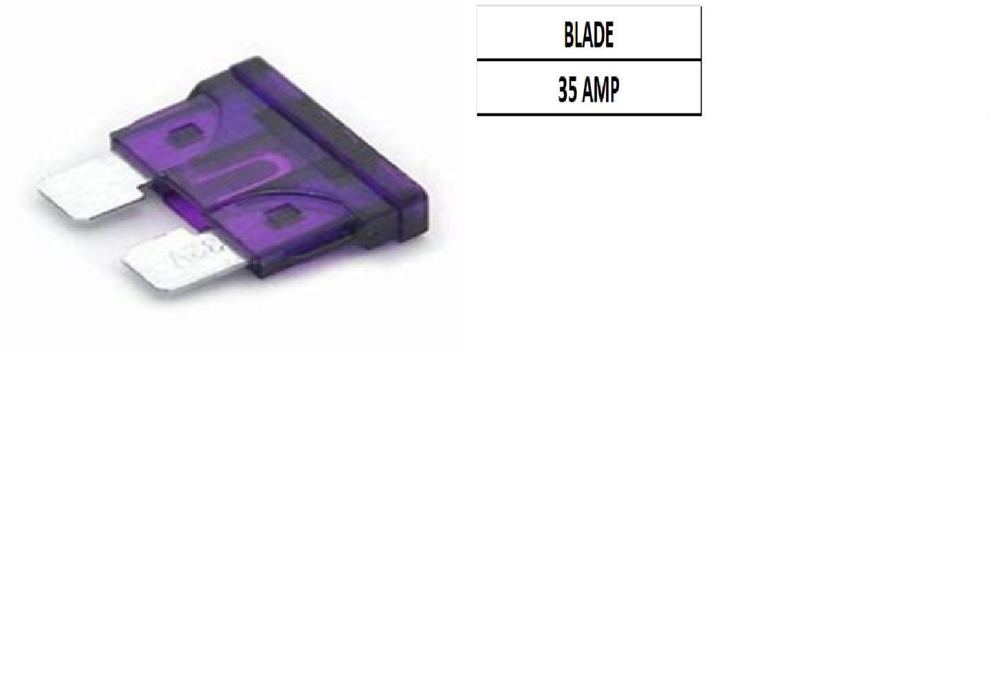 35A BLADE (100PCS/BOX)
