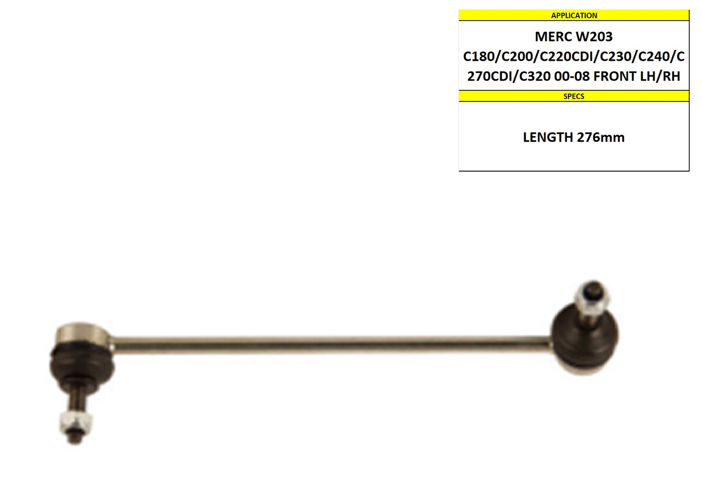 STABILIZER LINK C180 203-035
