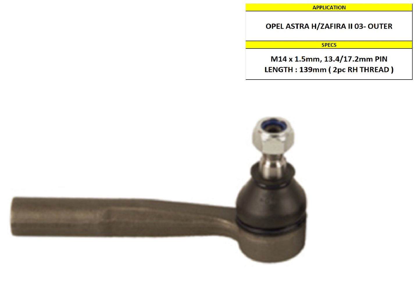 ASTRA H/ZAFIRA II 03- OUTER