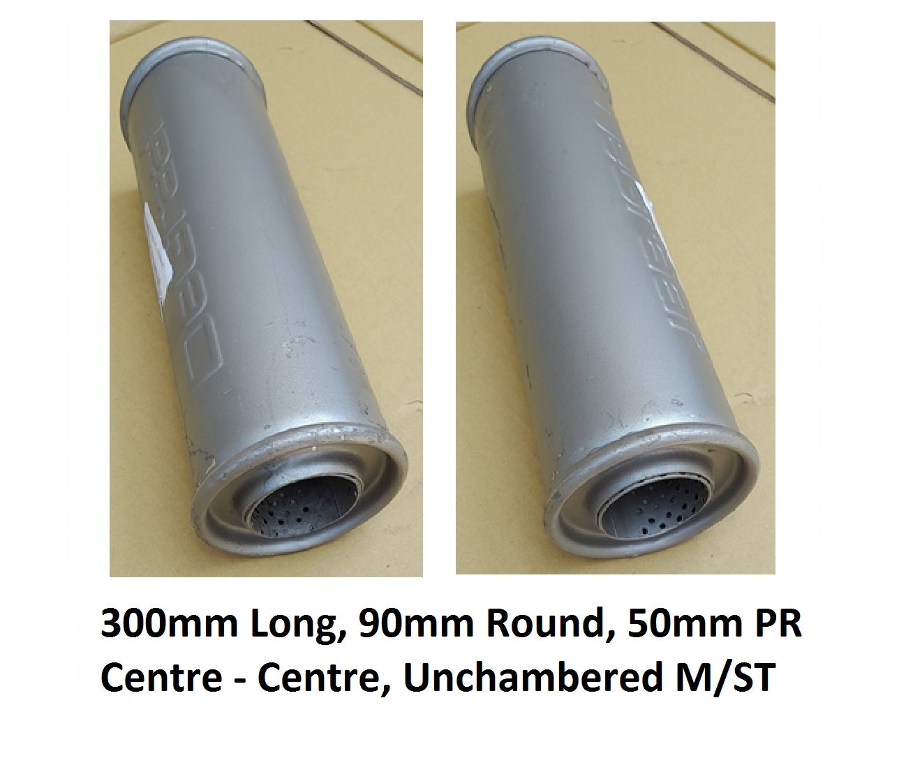 EXHAUST 300LX90ROUND 50PR