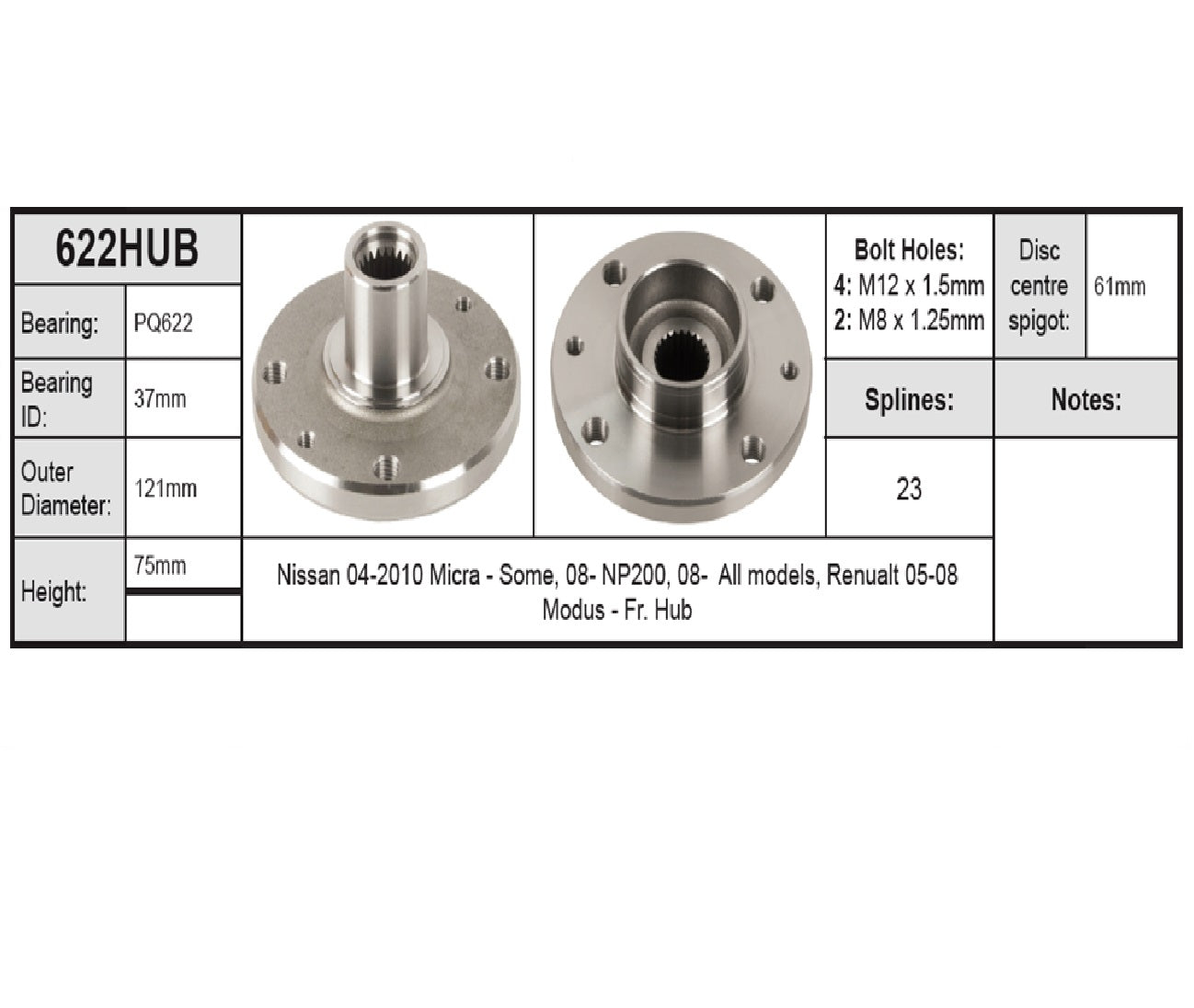 P+HU+NN+NP200 08-/MICRA 05-
