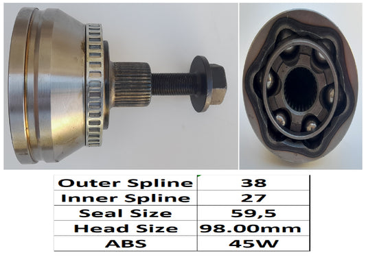A4/A6/A8/PASSAT/SHARAN 95-08