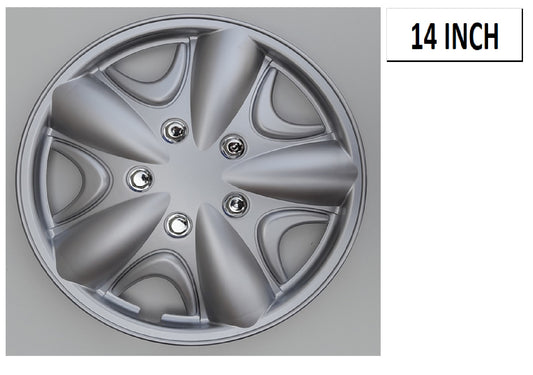 14 INCH WHEEL COVER SILVER