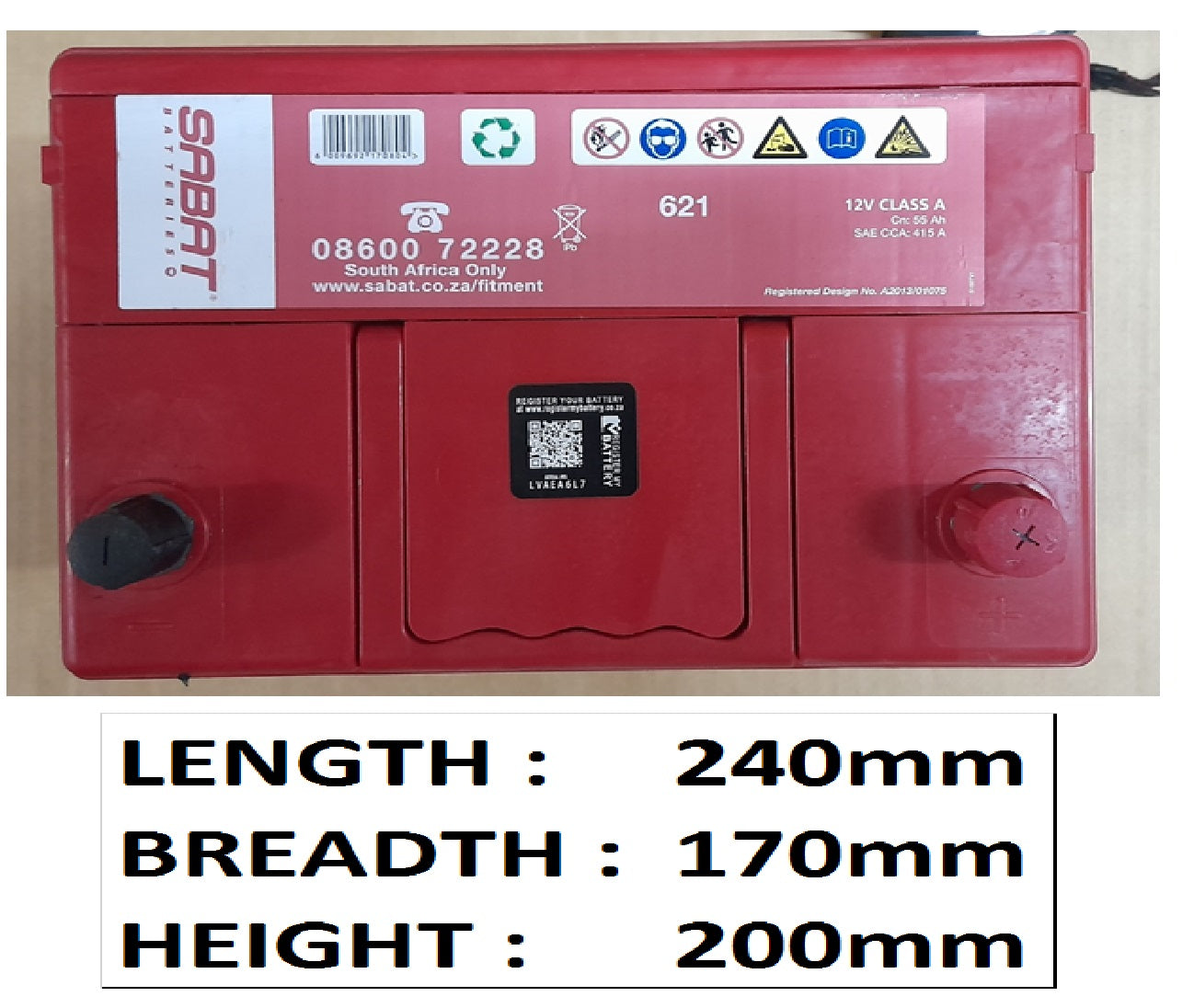 BATTERY SABAT