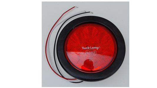 P+LI+ROUND RED LED+