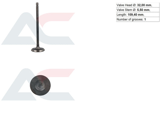 VALVES FOR 2ZR INLET