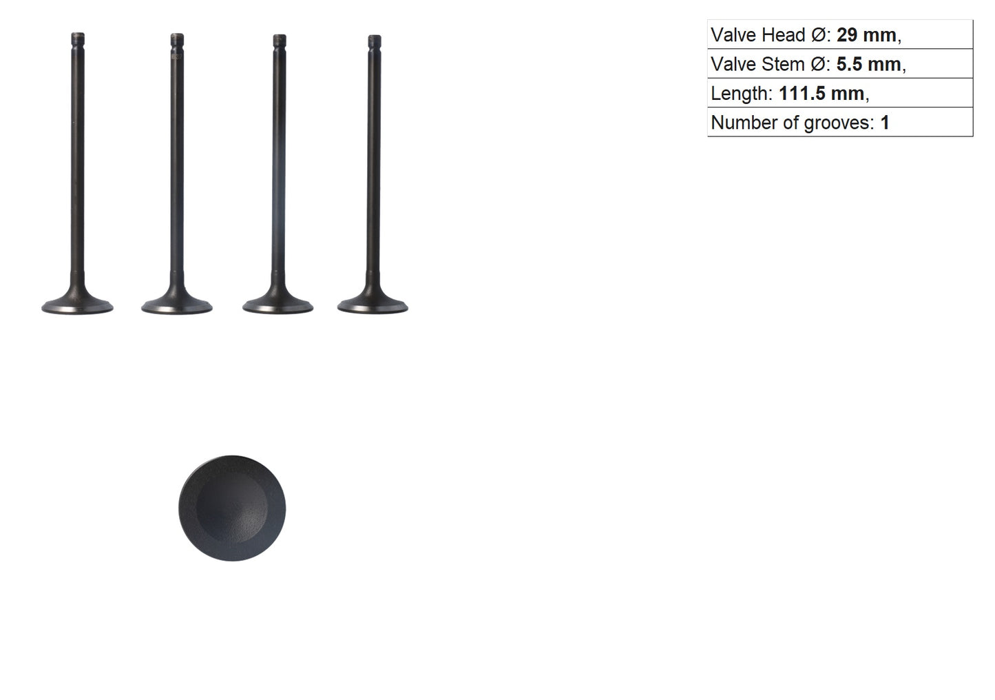 4G18 VALVES INLET