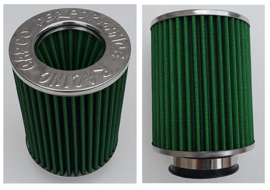 LONG CONE FILTER CHROME/GREEN