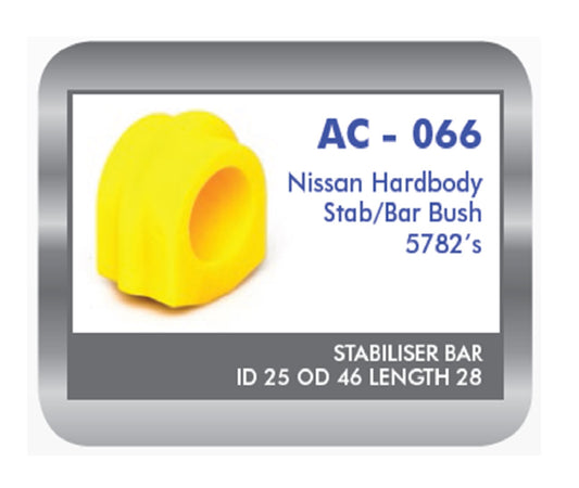 NISS STAB BAR BUSH H/BOD 4X4