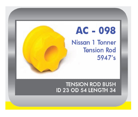 NISS 1 TON TENSION ROD BUSH