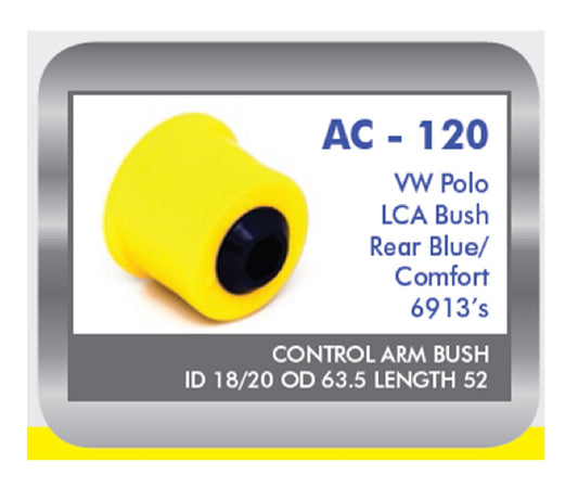 VW POLO LCA BUSH REAR BLUE/COM