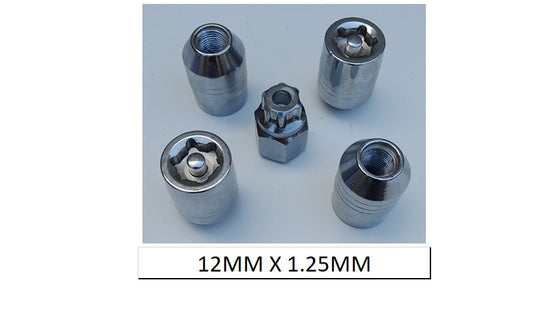 LOCK NUT SET 12MM X 1.25MM