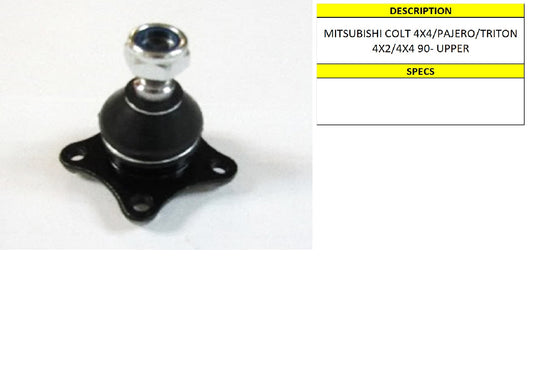 COLT 4X4/PAJERO/TRITON 4X2/4X4