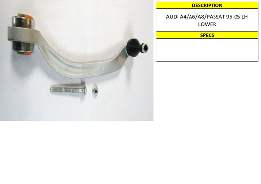 A4/A6/A8/PASSAT 95-05 LH LOWER