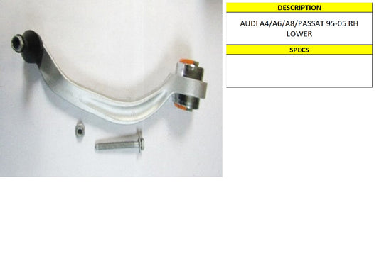 A4/A6/A8/PASSAT 95-05 RH LOWER