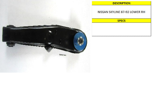 SKYLINE 87-92 LOWER RHS