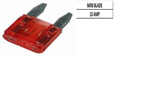 10A MINI BLADE (100PCS/BOX)