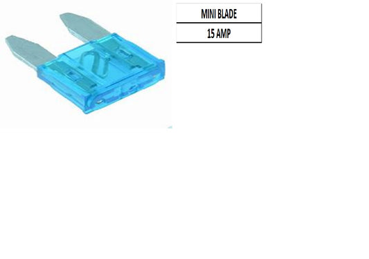 15A MINI BLADE (100PCS/BOX)