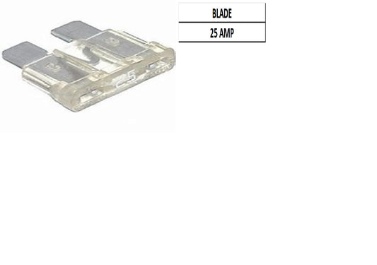 25A BLADE (100PCS/BOX)