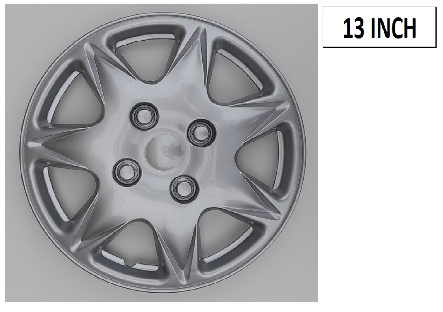 13 INCH WHEEL SILVER COVER