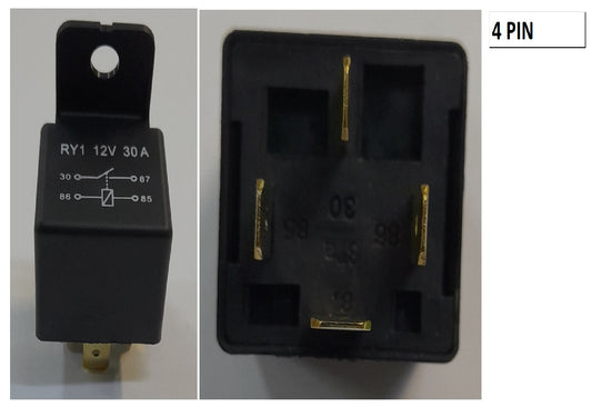UNIVERSAL 4 PIN 12V 30AMP - SI