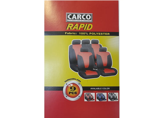 BLUE 9PC SEAT COVER