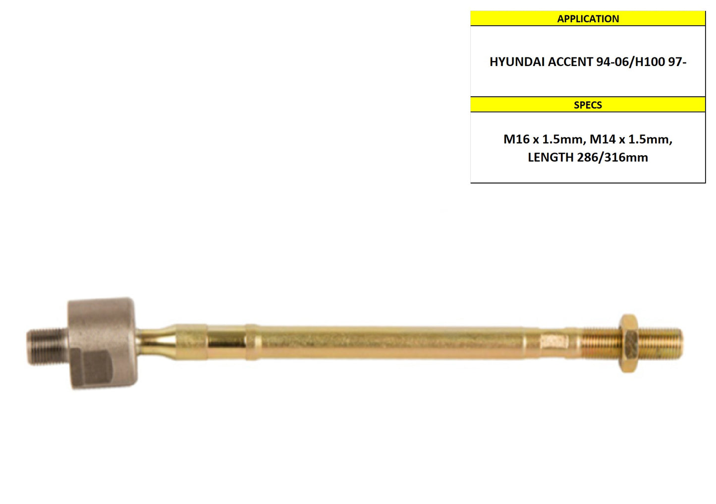 ACCENT 94-06/H100 97-