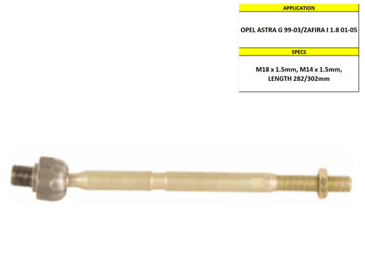 ASTRA G 99-03/ZAFIRA I 1.8 01-