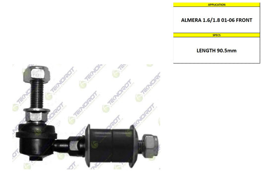 ALMERA 1.6/1.8 01-06 FRONT