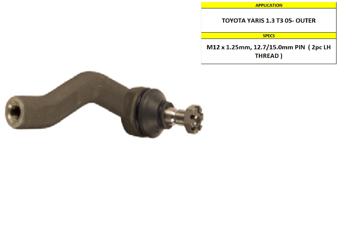 YARIS 1.3 T3 05- OUTER