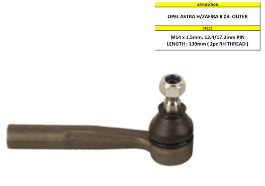 ASTRA H/ZAFIRA II 03- OUTER