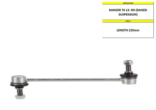 RANGER T6 2012- RHS RAISED SUS