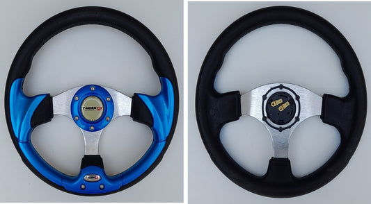 STEERING WHEEL BLUE