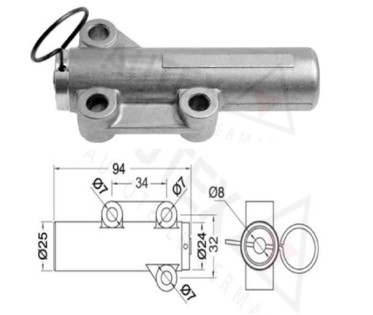 A4/A6/PASSAT 6CYL TENSIONING D
